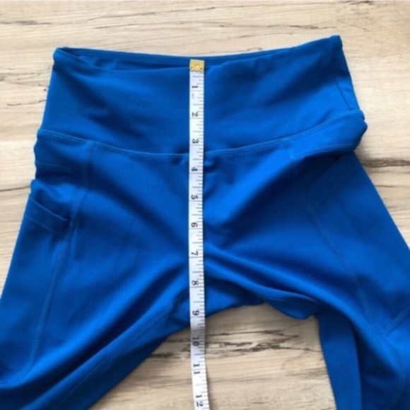 Zyia Blue Leggings - Picture 3 of 6